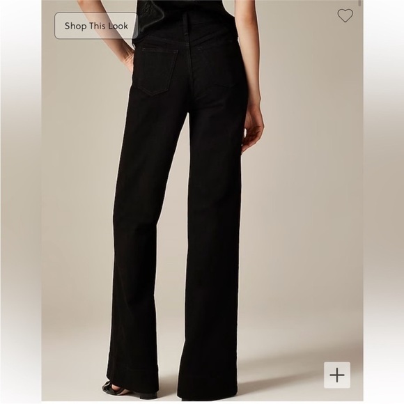 NWT! J. Crew Petite denim trouser in 1996 semi-stretch. Size 28P. $158. CC558 - Picture 3 of 7